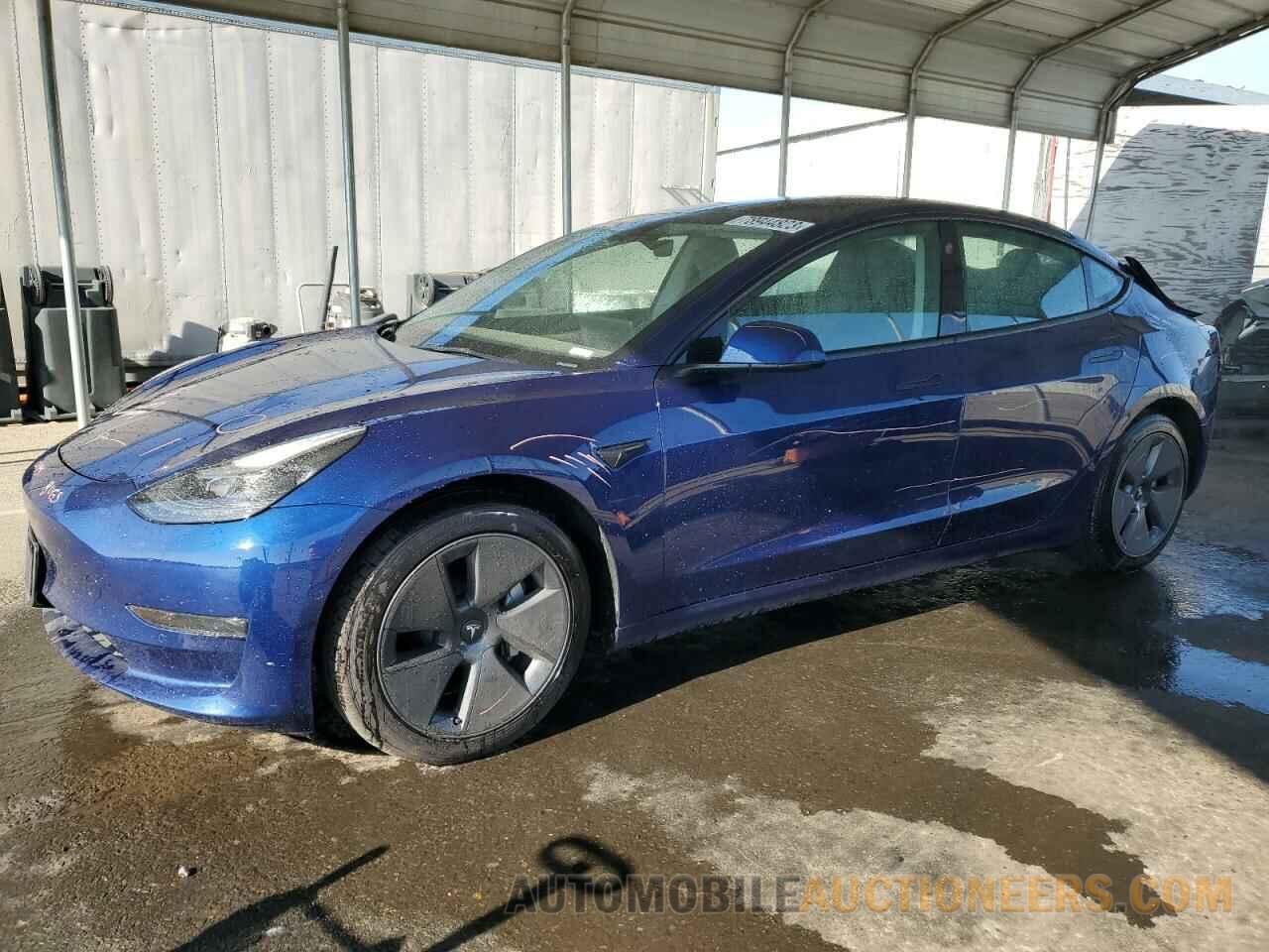 5YJ3E1EA1NF375085 TESLA MODEL 3 2022