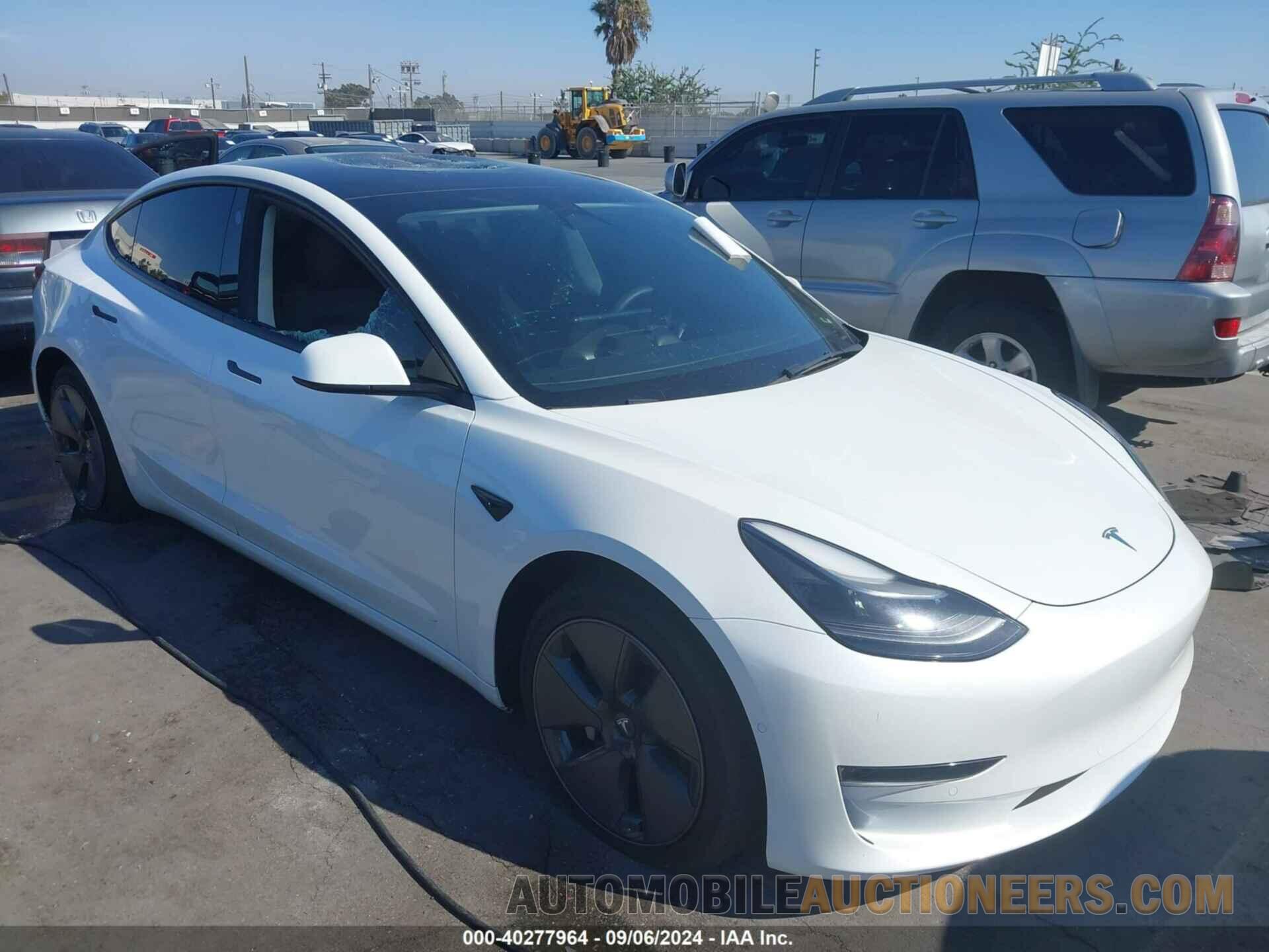 5YJ3E1EA1NF376544 TESLA MODEL 3 2022