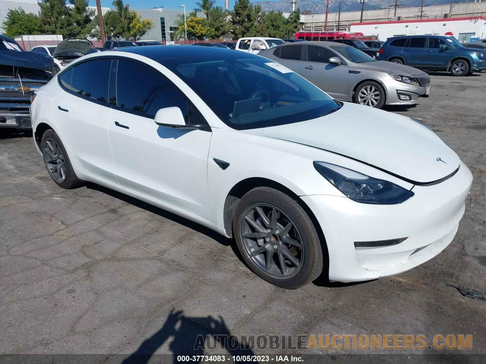 5YJ3E1EA1NF376639 TESLA MODEL 3 2022