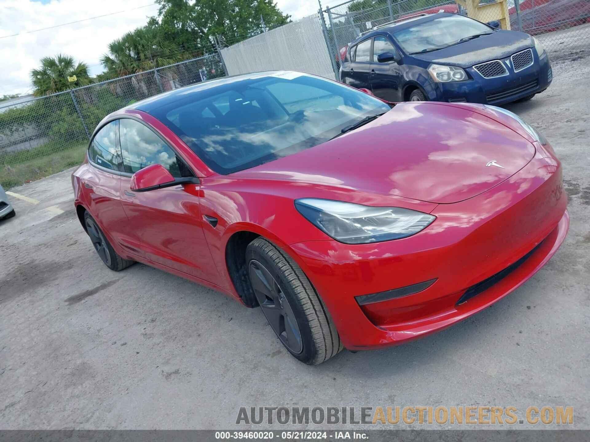 5YJ3E1EA1PF436132 TESLA MODEL 3 2023