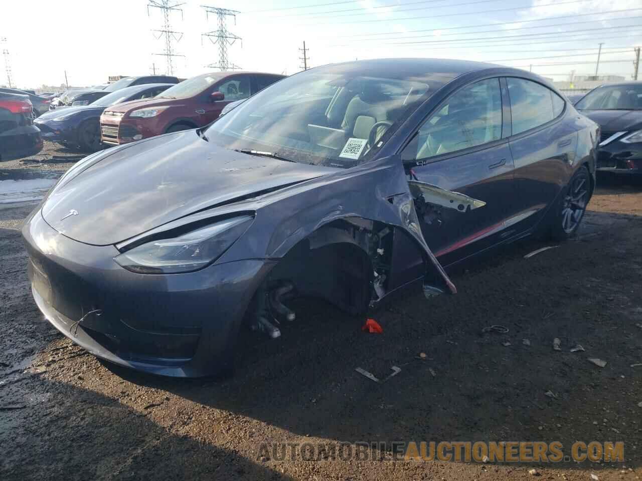 5YJ3E1EA1PF437703 TESLA MODEL 3 2023