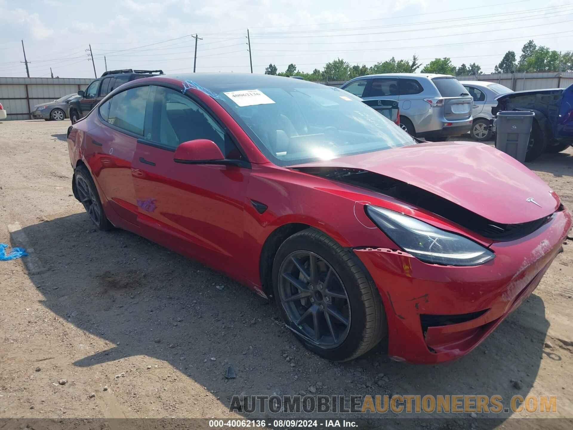 5YJ3E1EA1PF438186 TESLA MODEL 3 2023