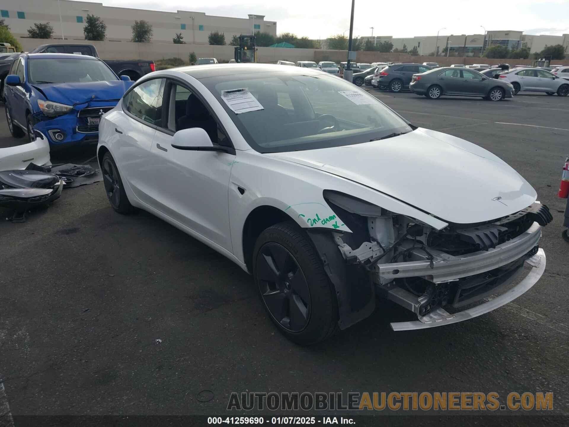 5YJ3E1EA1PF567416 TESLA MODEL 3 2023