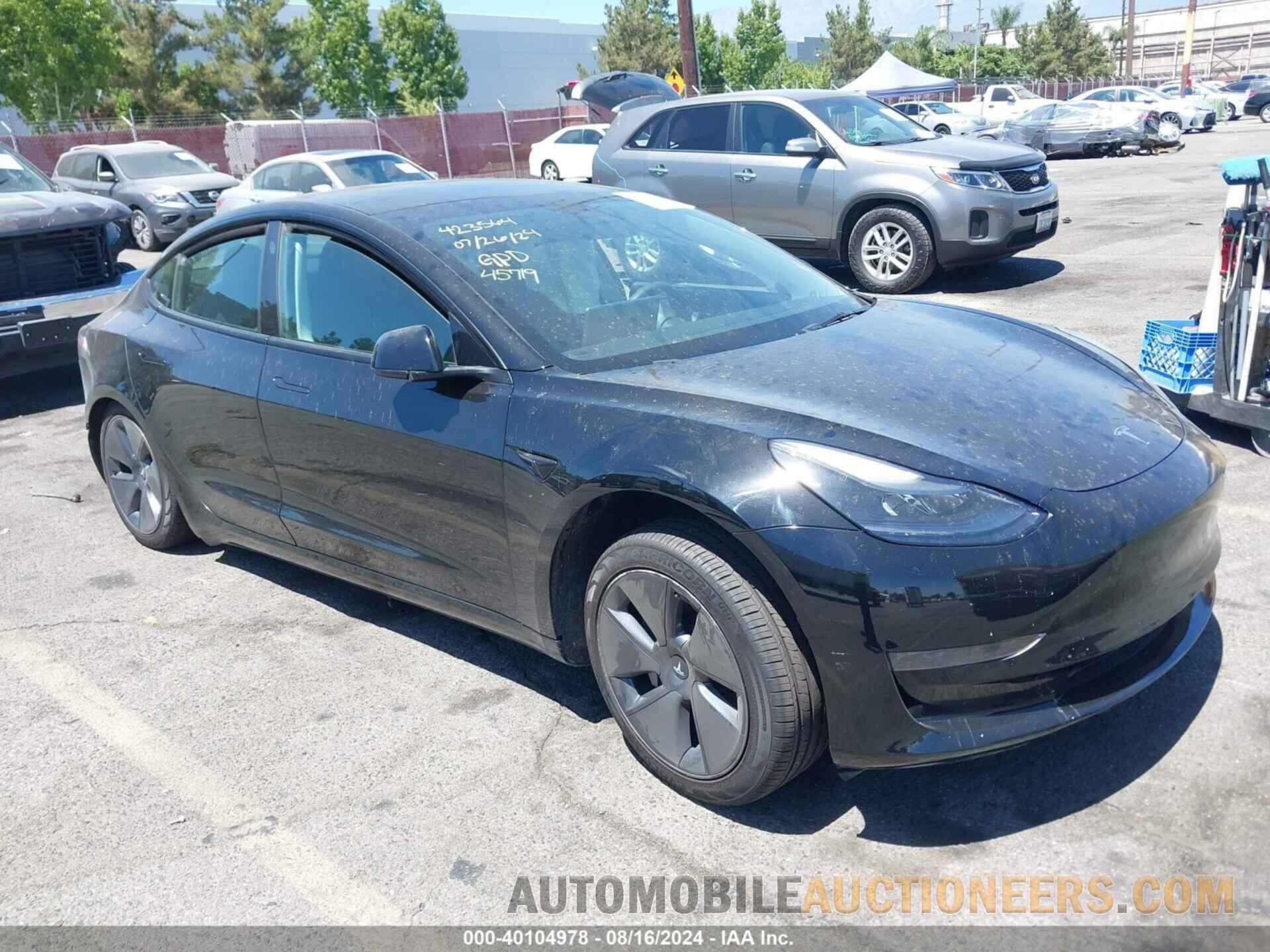 5YJ3E1EA1PF567626 TESLA MODEL 3 2023