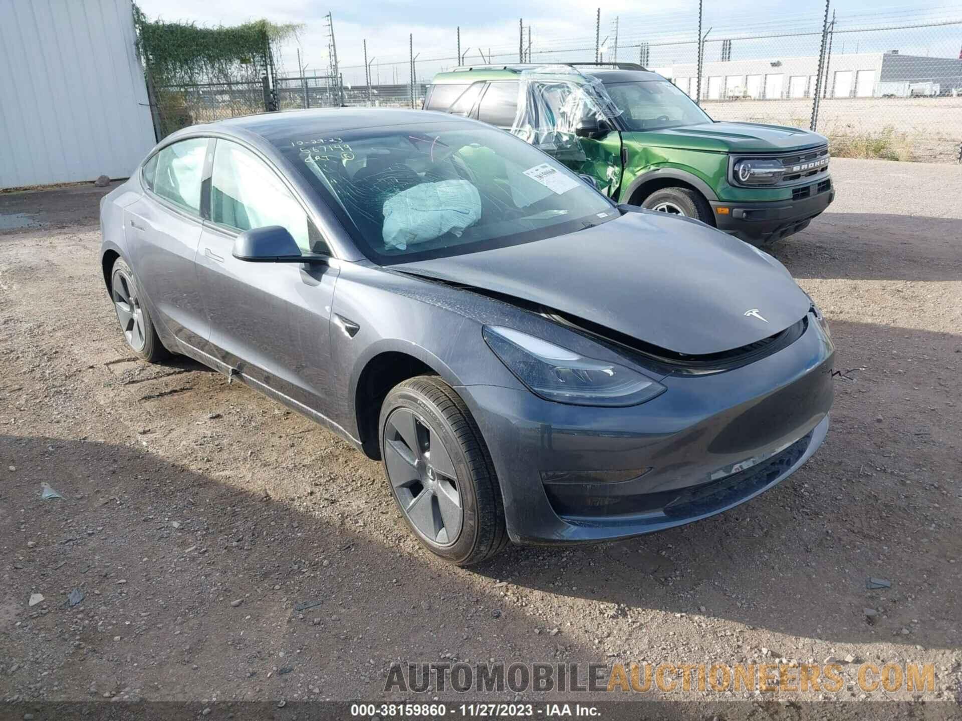 5YJ3E1EA1PF618901 TESLA MODEL 3 2023