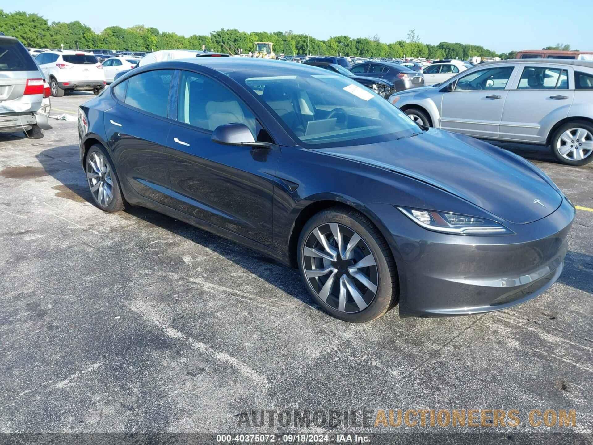 5YJ3E1EA1RF752407 TESLA MODEL 3 2024