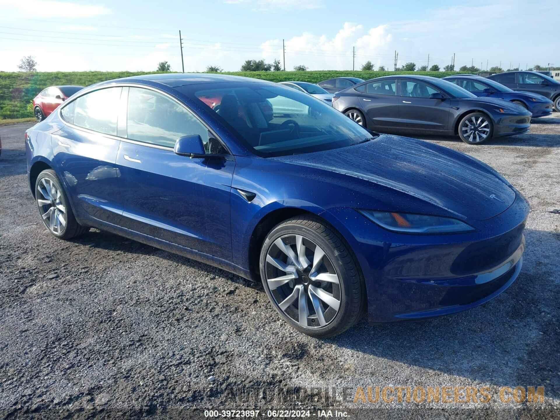 5YJ3E1EA1RF760216 TESLA MODEL 3 2024