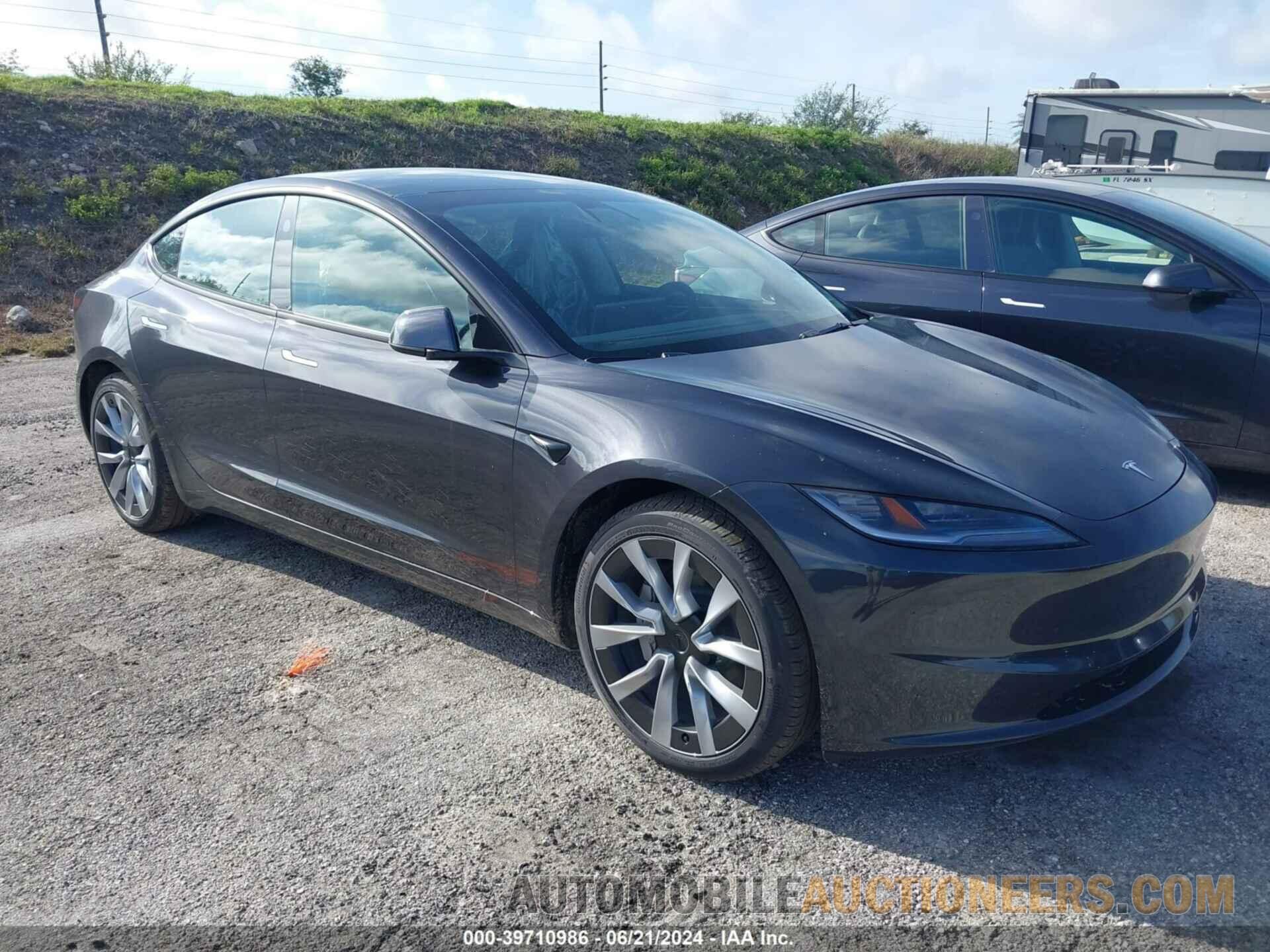 5YJ3E1EA1RF761589 TESLA MODEL 3 2024