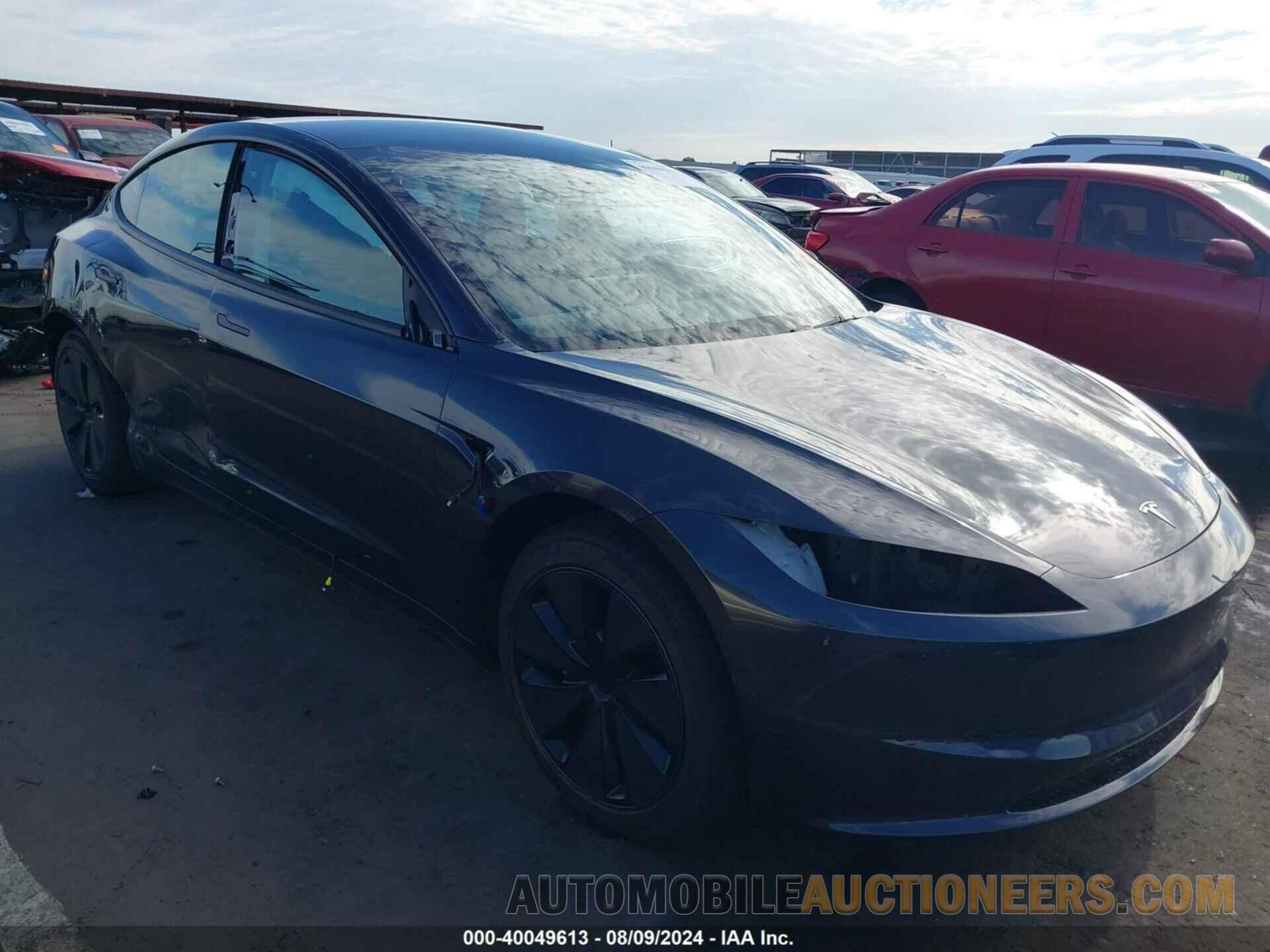 5YJ3E1EA1RF765187 TESLA MODEL 3 2024