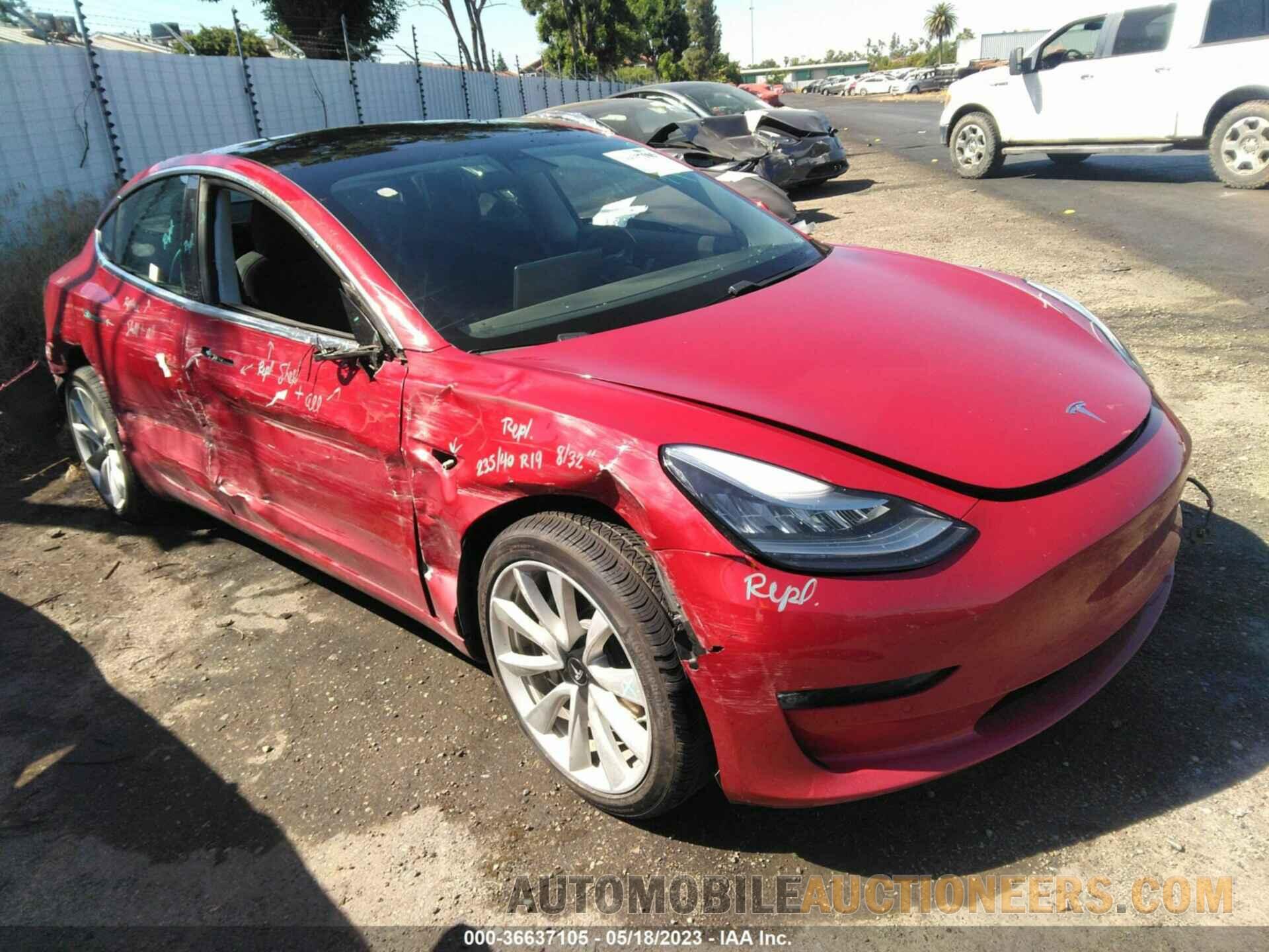 5YJ3E1EA2JF006200 TESLA MODEL 3 2018