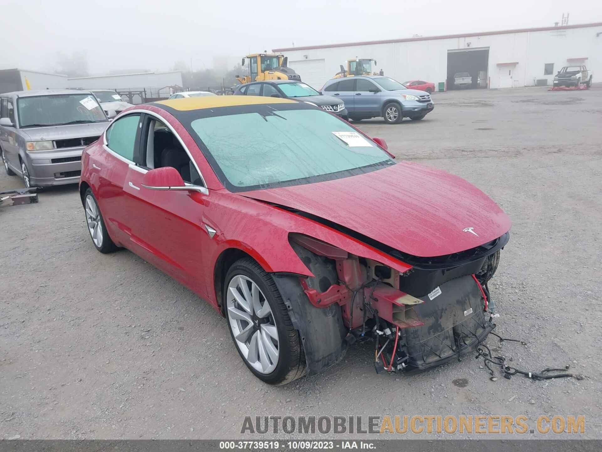 5YJ3E1EA2JF163595 TESLA MODEL 3 2018