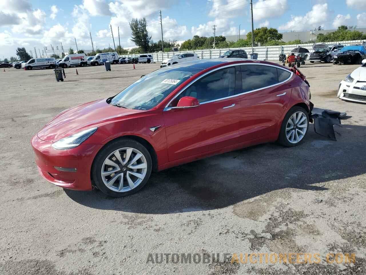 5YJ3E1EA2KF301055 TESLA MODEL 3 2019