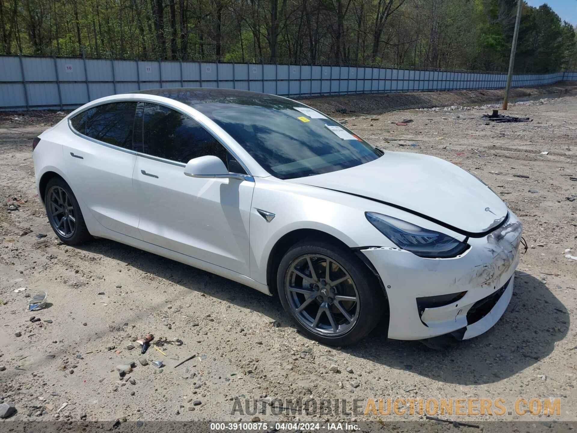 5YJ3E1EA2KF309799 TESLA MODEL 3 2019