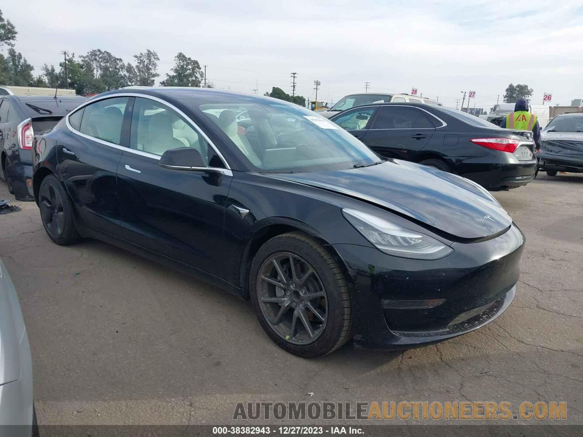 5YJ3E1EA2KF314923 TESLA MODEL 3 2019