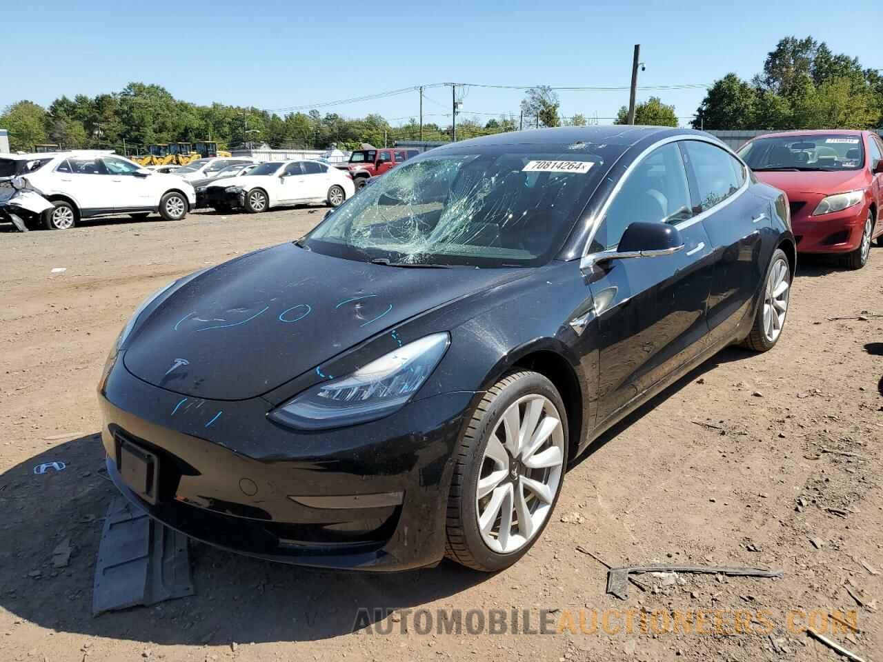 5YJ3E1EA2KF401785 TESLA MODEL 3 2019