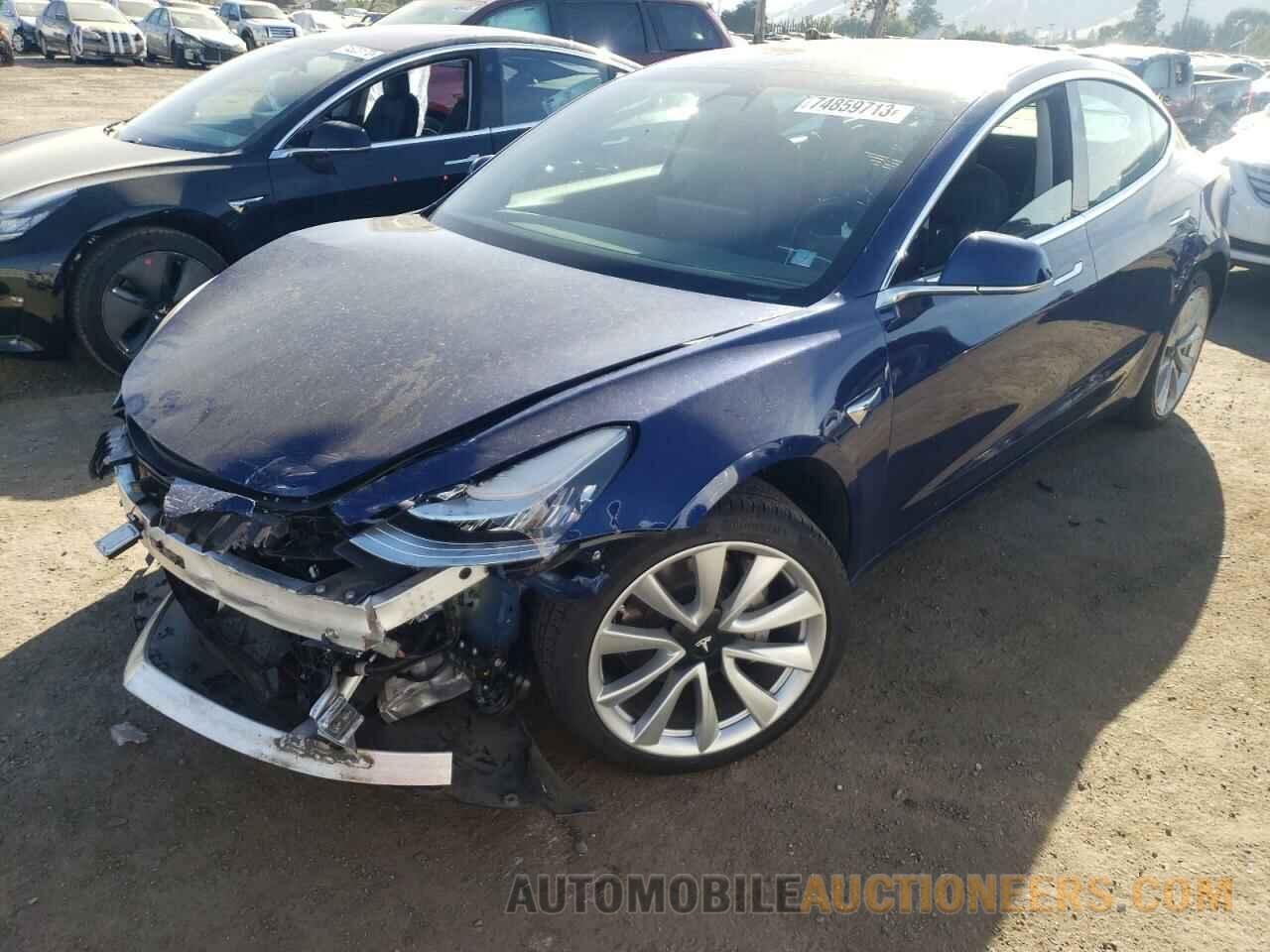 5YJ3E1EA2KF402242 TESLA MODEL 3 2019