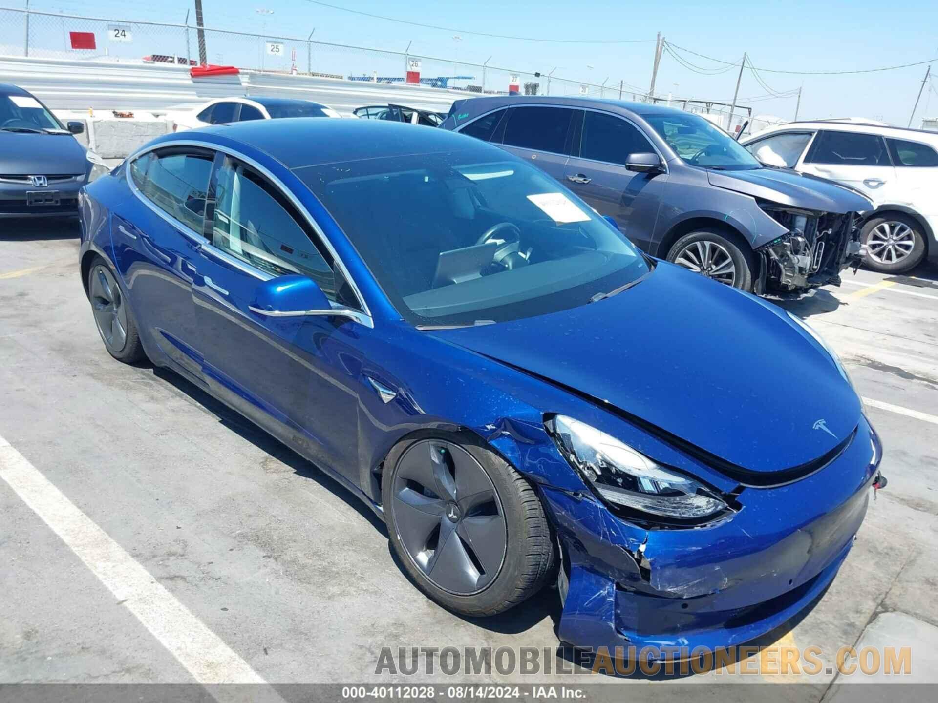 5YJ3E1EA2KF411815 TESLA MODEL 3 2019