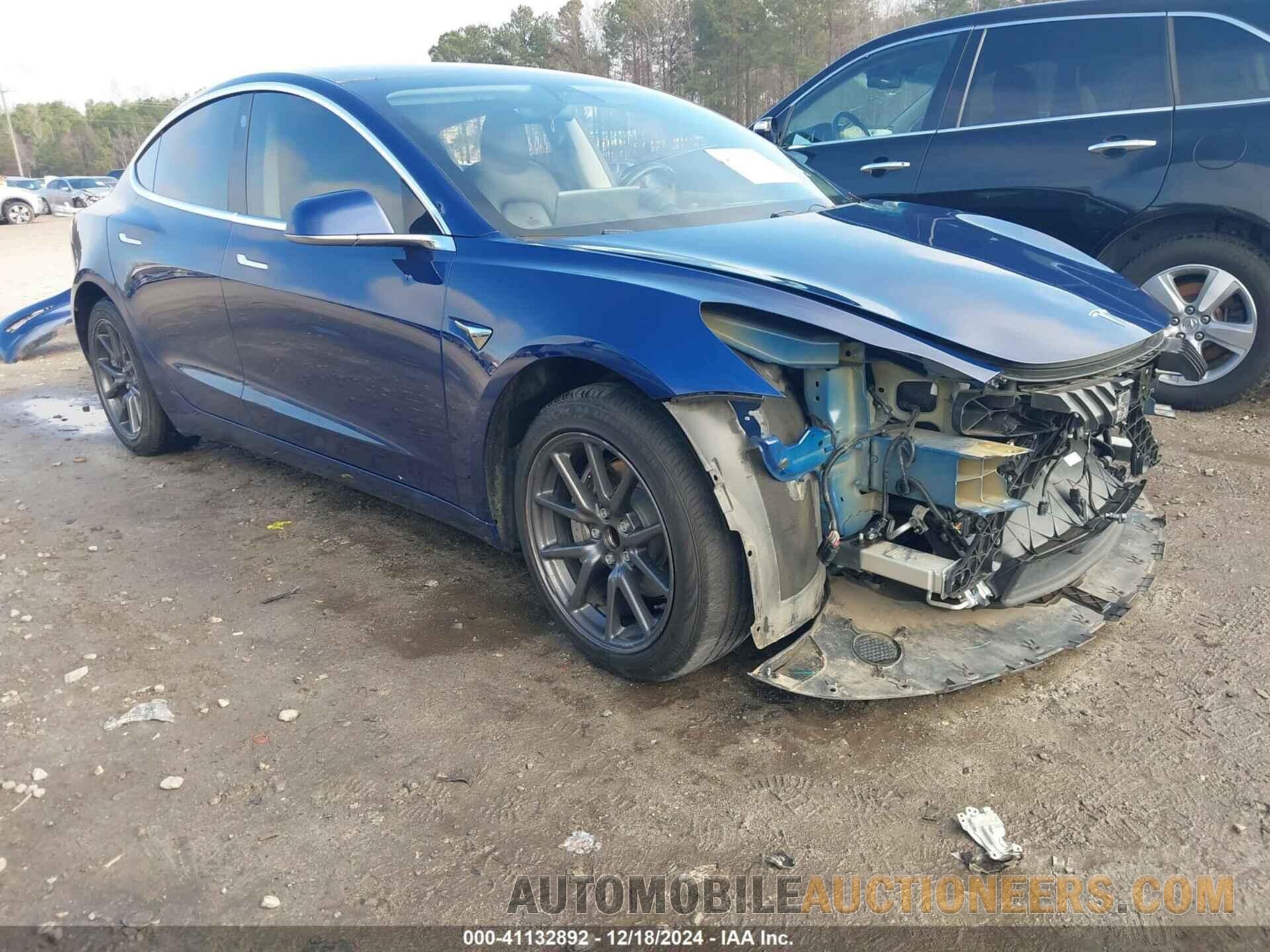 5YJ3E1EA2KF411846 TESLA MODEL 3 2019