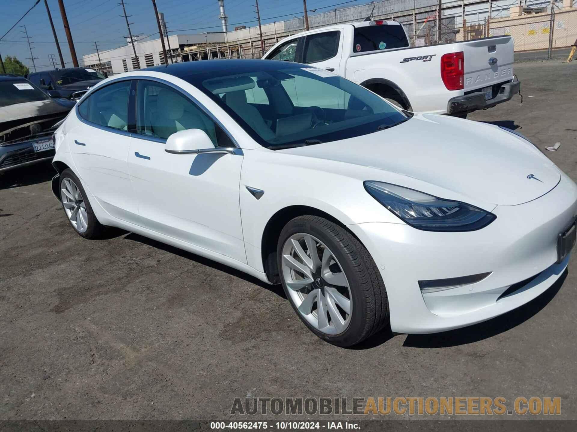 5YJ3E1EA2KF419378 TESLA MODEL 3 2019