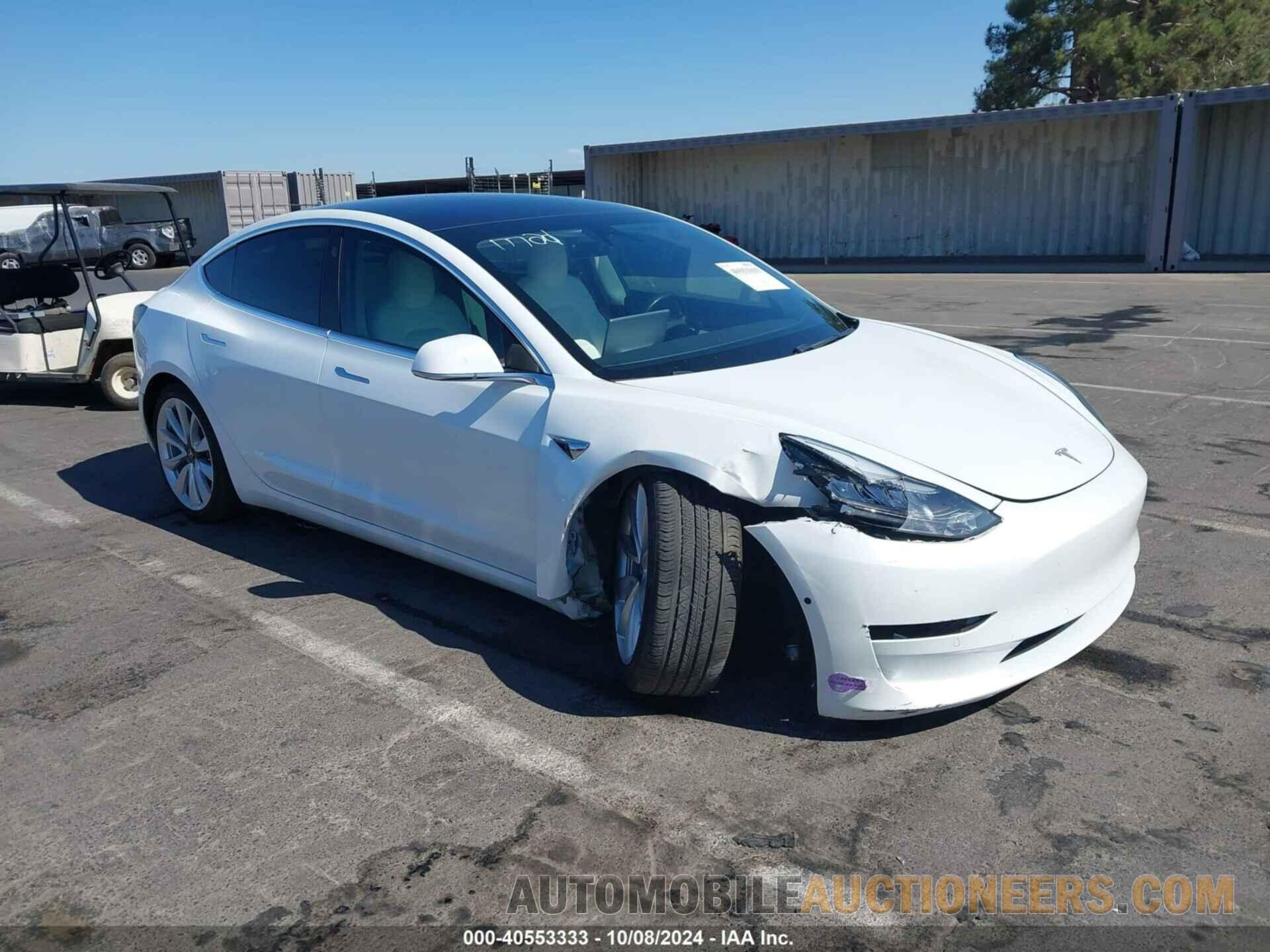 5YJ3E1EA2KF429411 TESLA MODEL 3 2019