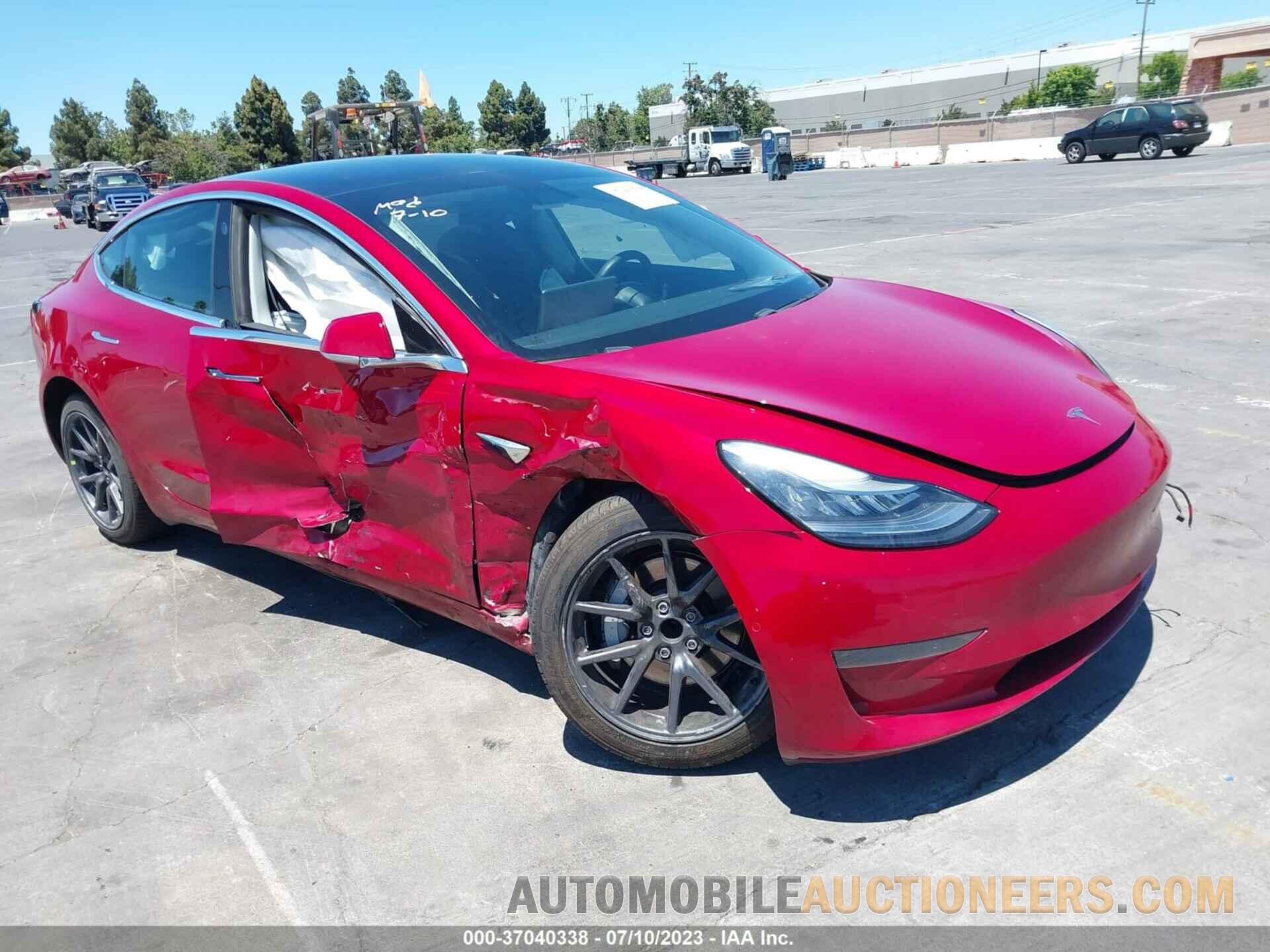 5YJ3E1EA2KF464031 TESLA MODEL 3 2019