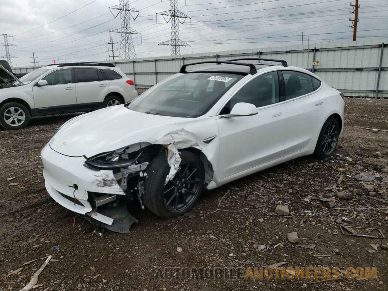 5YJ3E1EA2KF484599 TESLA MODEL 3 2019