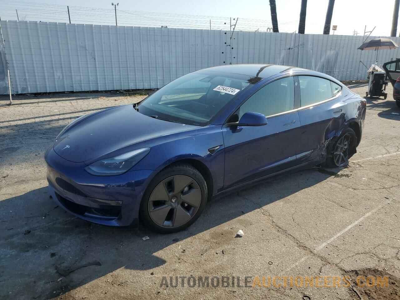 5YJ3E1EA2MF015810 TESLA MODEL 3 2021