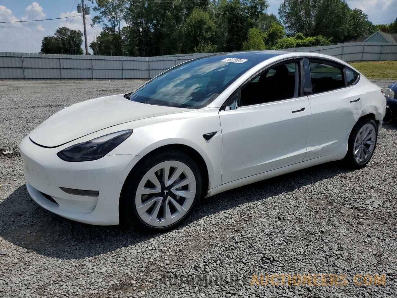 5YJ3E1EA2MF020926 TESLA MODEL 3 2021