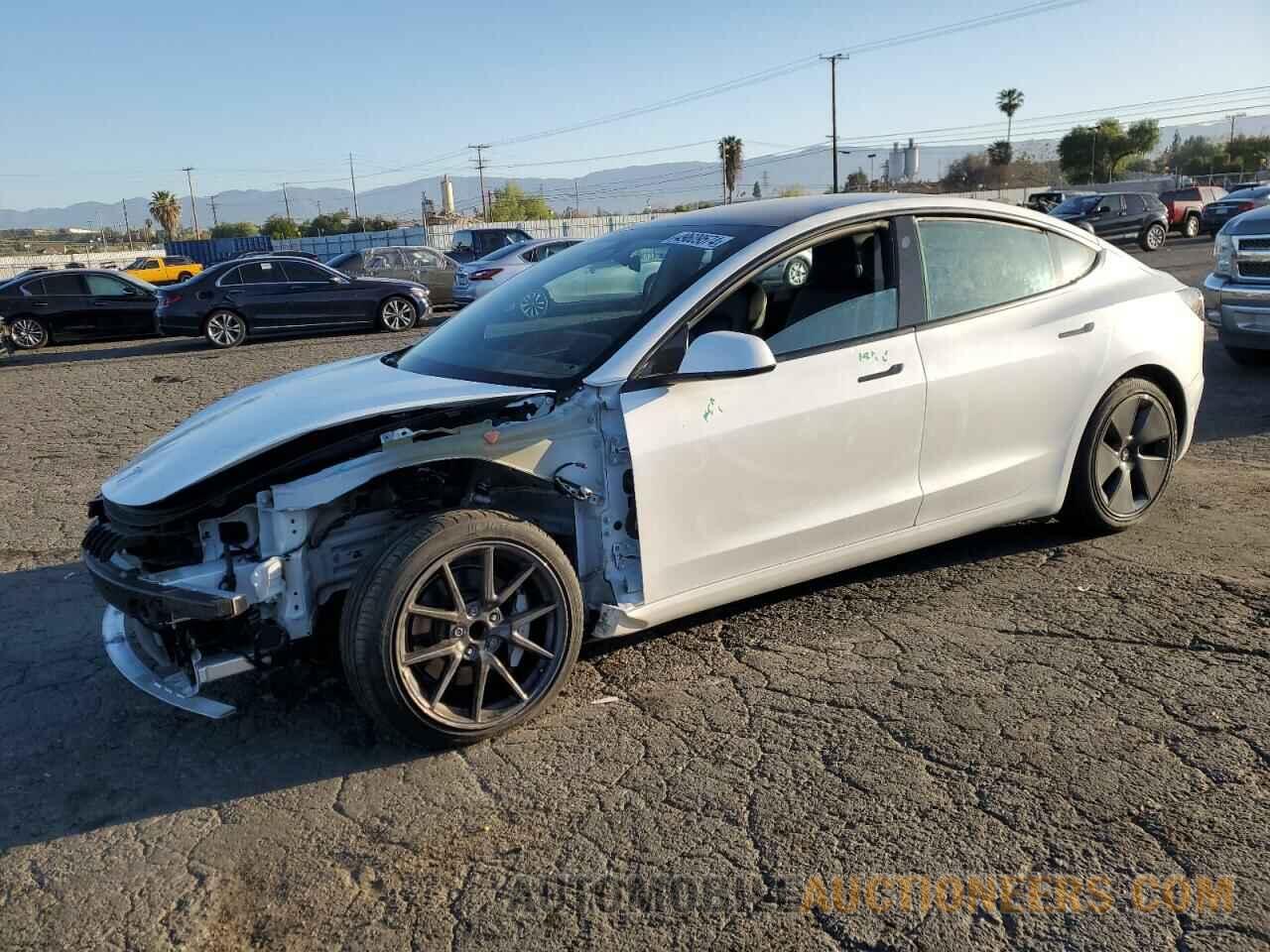 5YJ3E1EA2MF021218 TESLA MODEL 3 2021