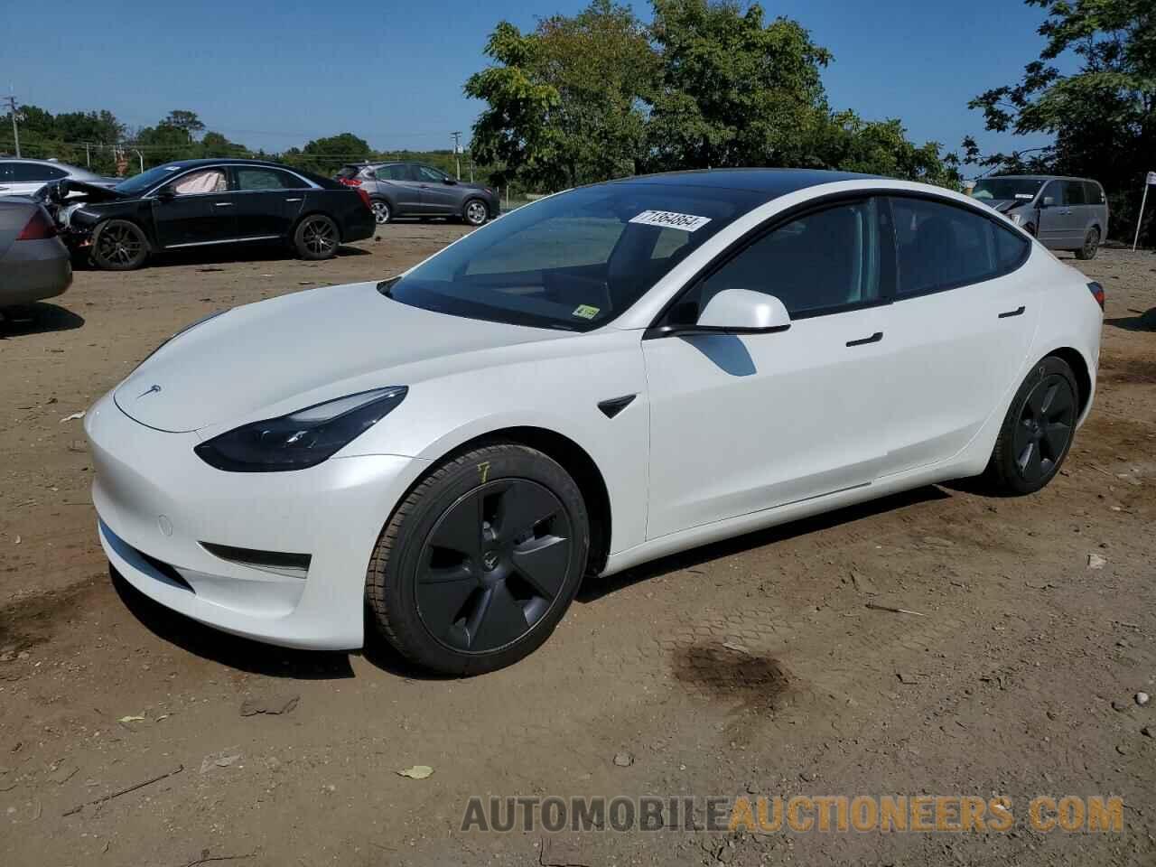 5YJ3E1EA2MF027889 TESLA MODEL 3 2021