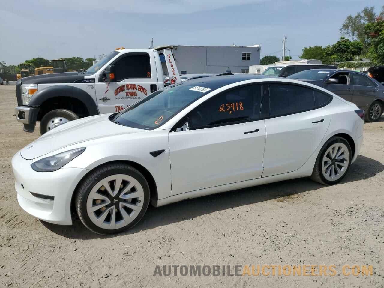 5YJ3E1EA2MF031179 TESLA MODEL 3 2021