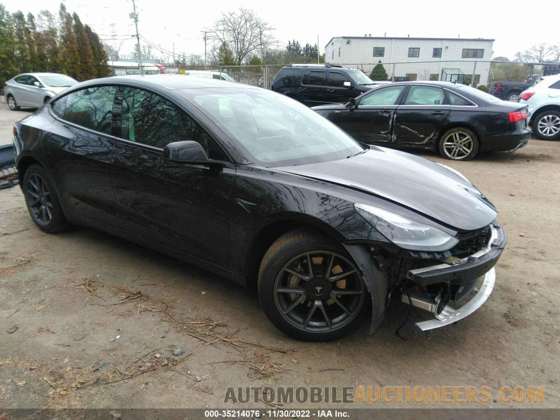 5YJ3E1EA2MF043395 TESLA MODEL 3 2021