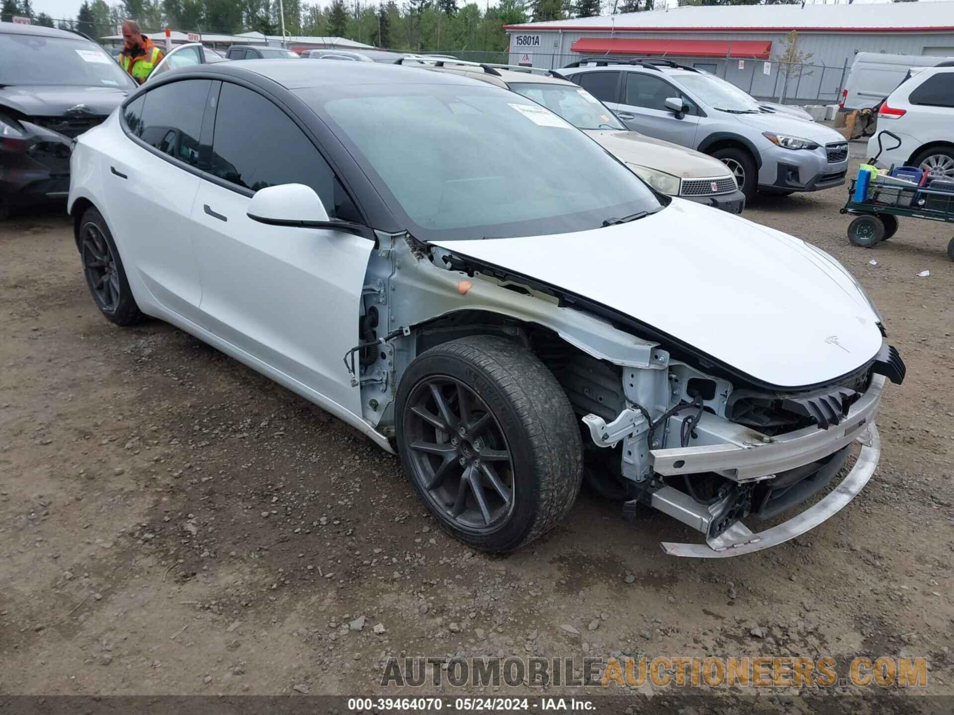 5YJ3E1EA2MF047785 TESLA MODEL 3 2021