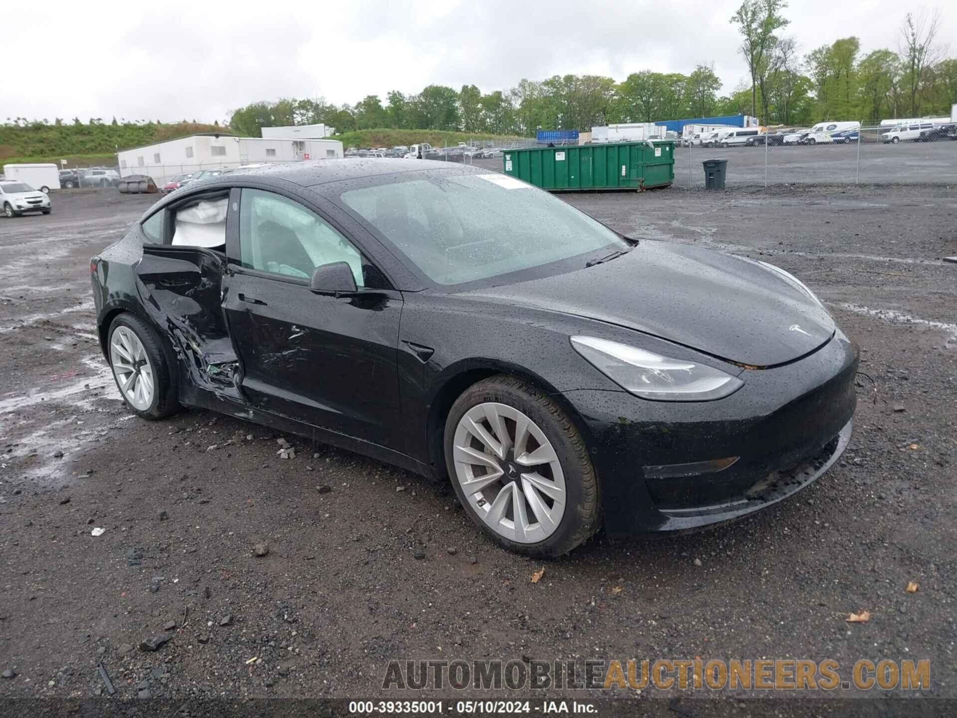 5YJ3E1EA2MF048807 TESLA MODEL 3 2021