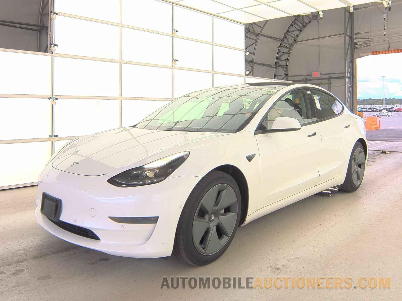 5YJ3E1EA2MF052257 Tesla Model 3 2021