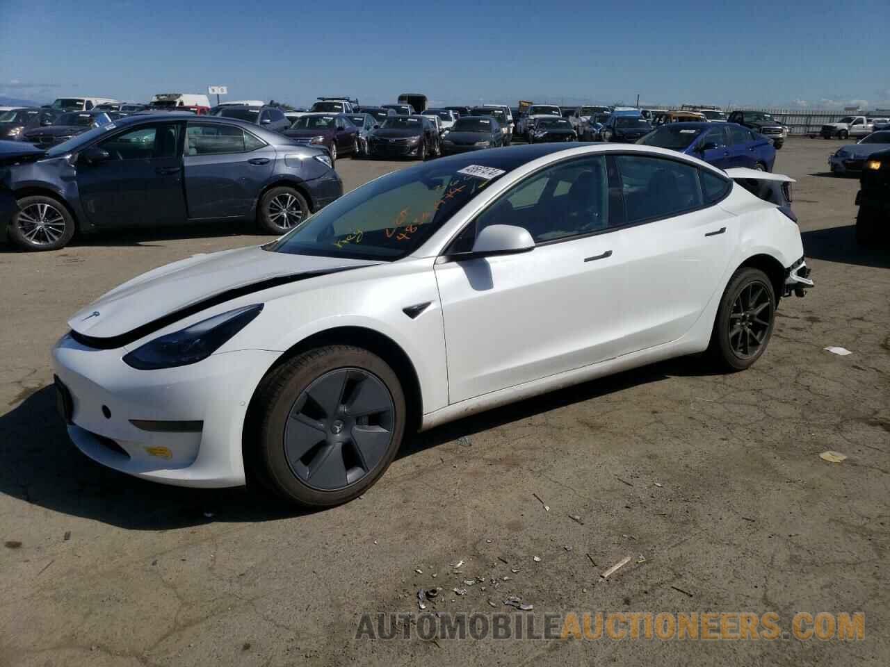 5YJ3E1EA2MF053165 TESLA MODEL 3 2021