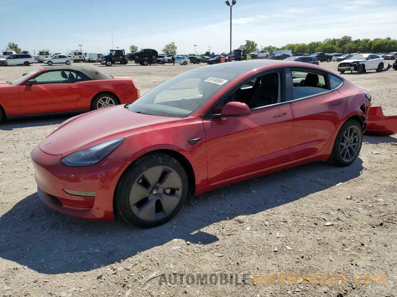 5YJ3E1EA2MF057944 TESLA MODEL 3 2021