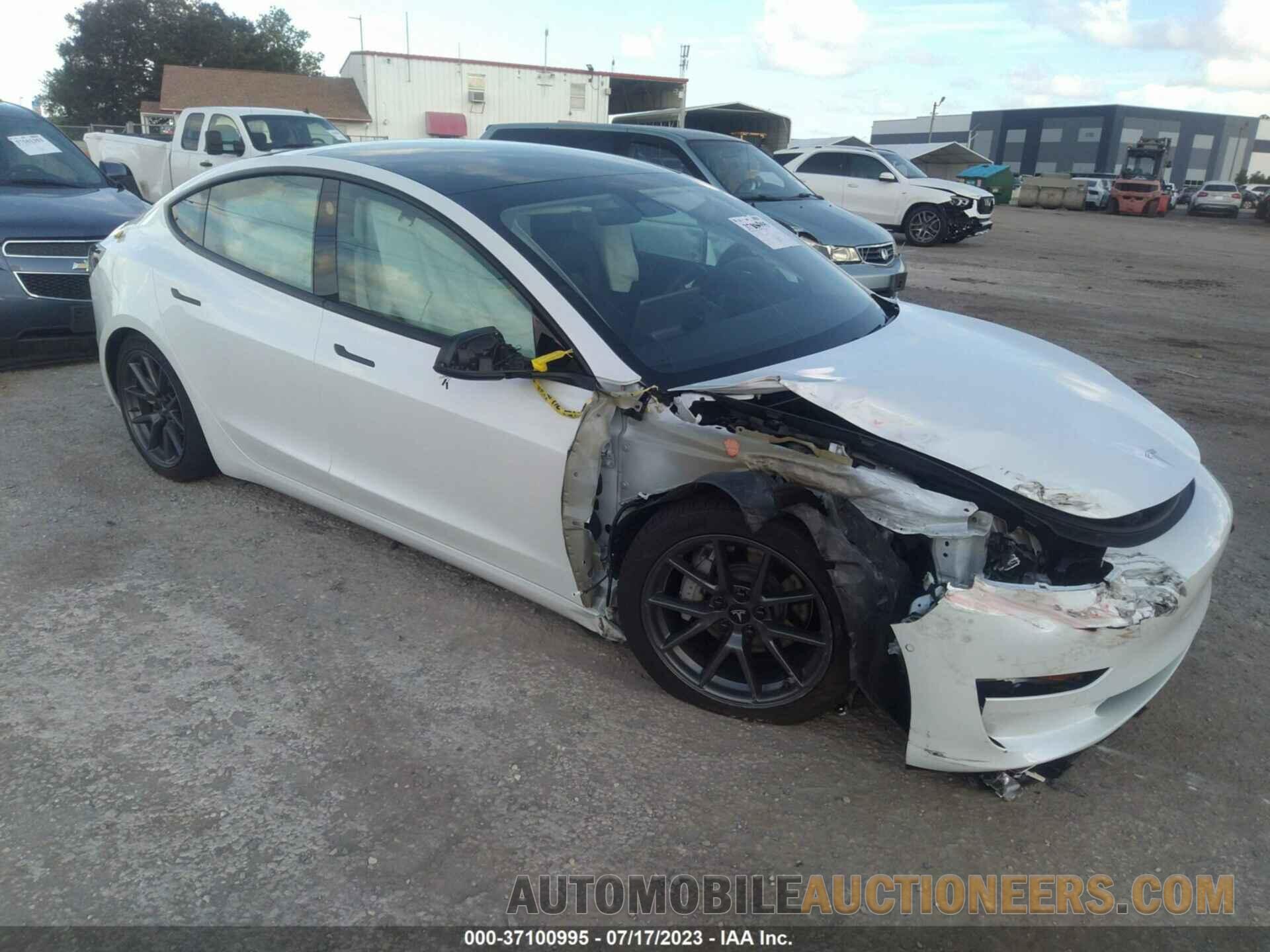 5YJ3E1EA2MF060505 TESLA MODEL 3 2021