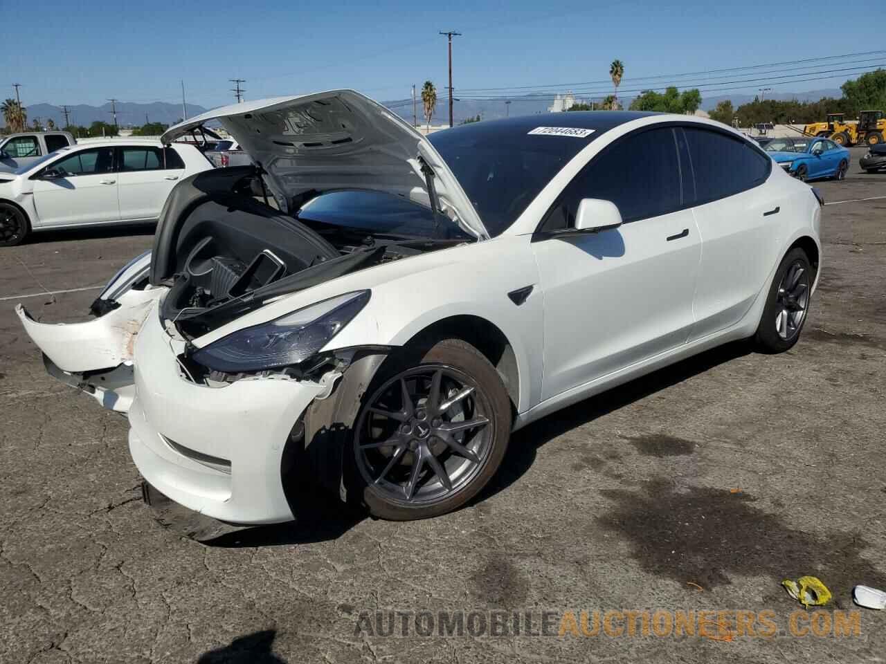 5YJ3E1EA2MF060536 TESLA MODEL 3 2021