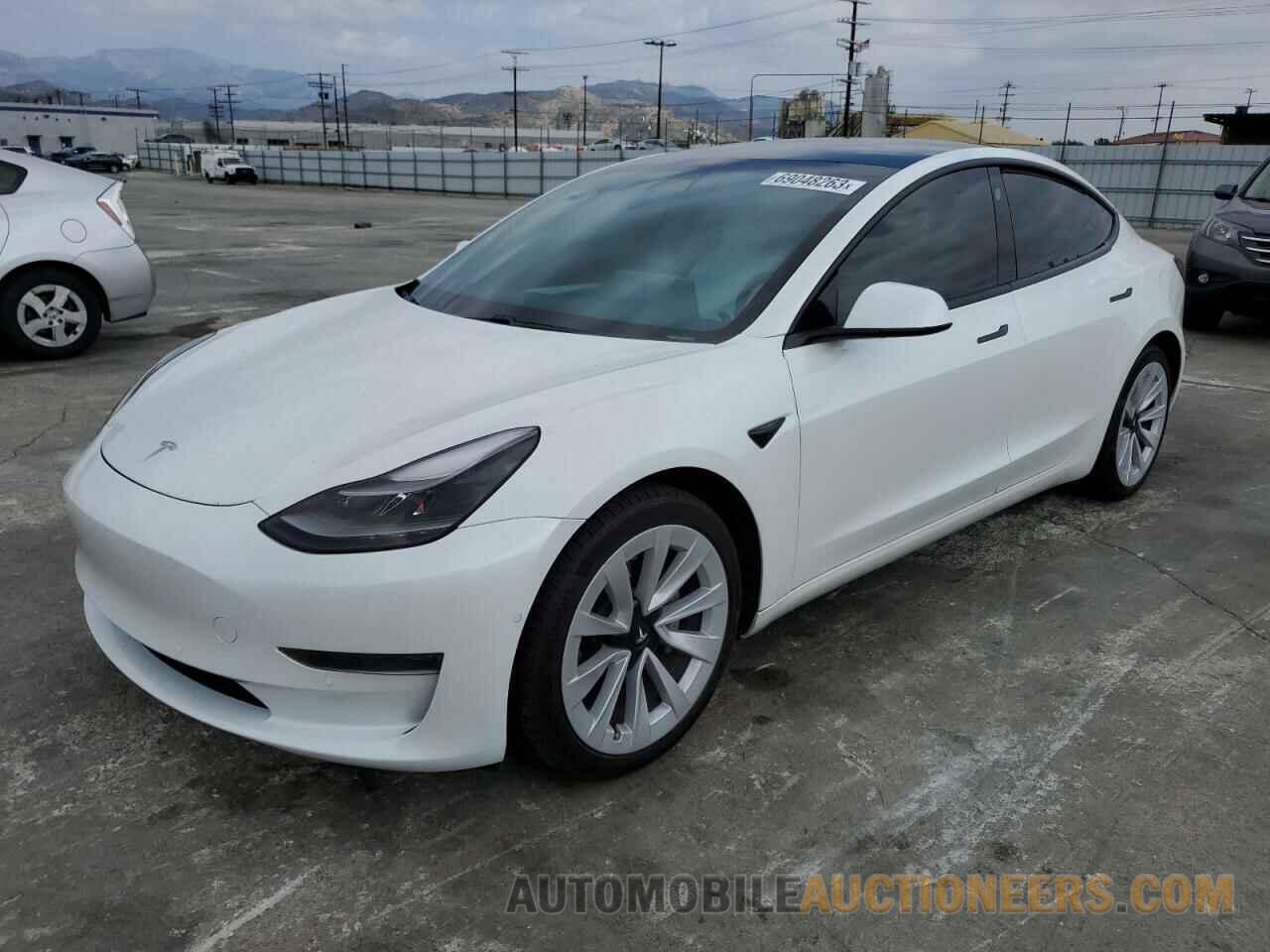 5YJ3E1EA2MF065221 TESLA MODEL 3 2021