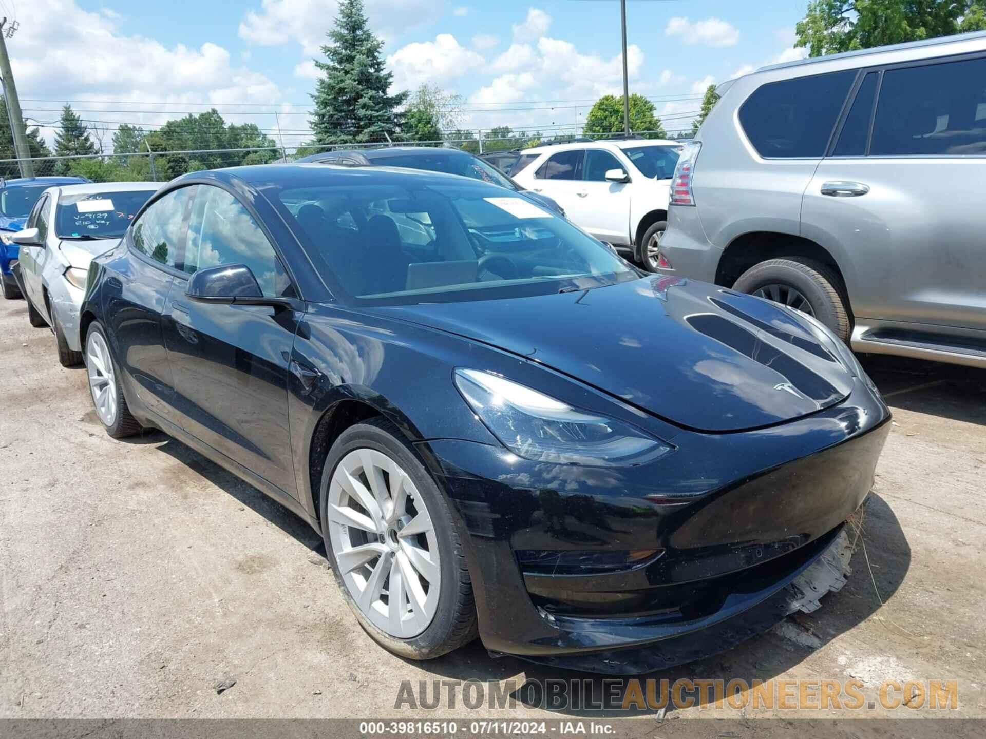 5YJ3E1EA2MF068412 TESLA MODEL 3 2021