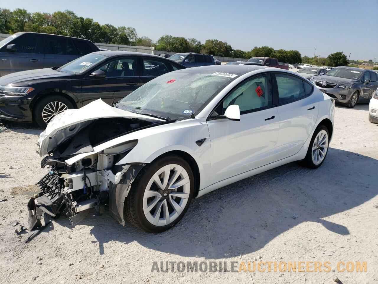 5YJ3E1EA2MF085887 TESLA MODEL 3 2021