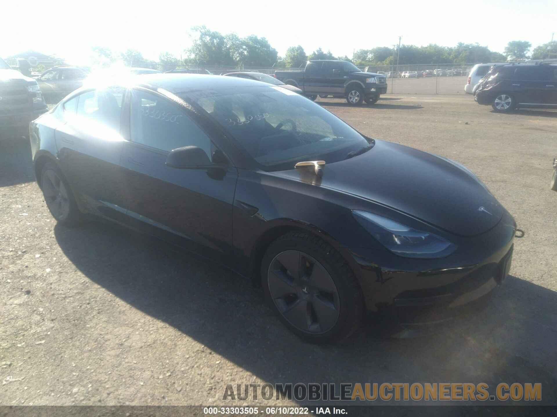 5YJ3E1EA2MF087512 TESLA MODEL 3 2021