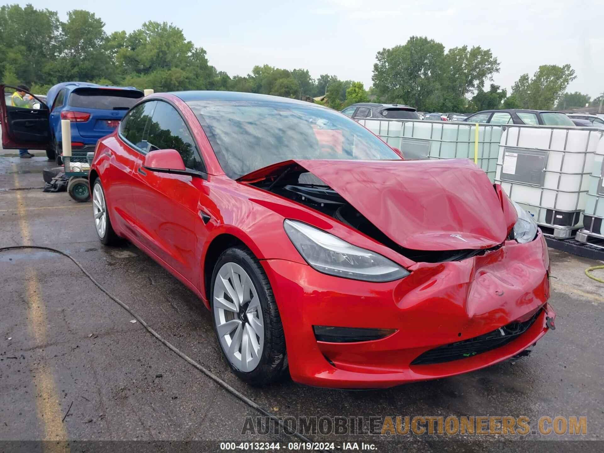 5YJ3E1EA2MF090300 TESLA MODEL 3 2021