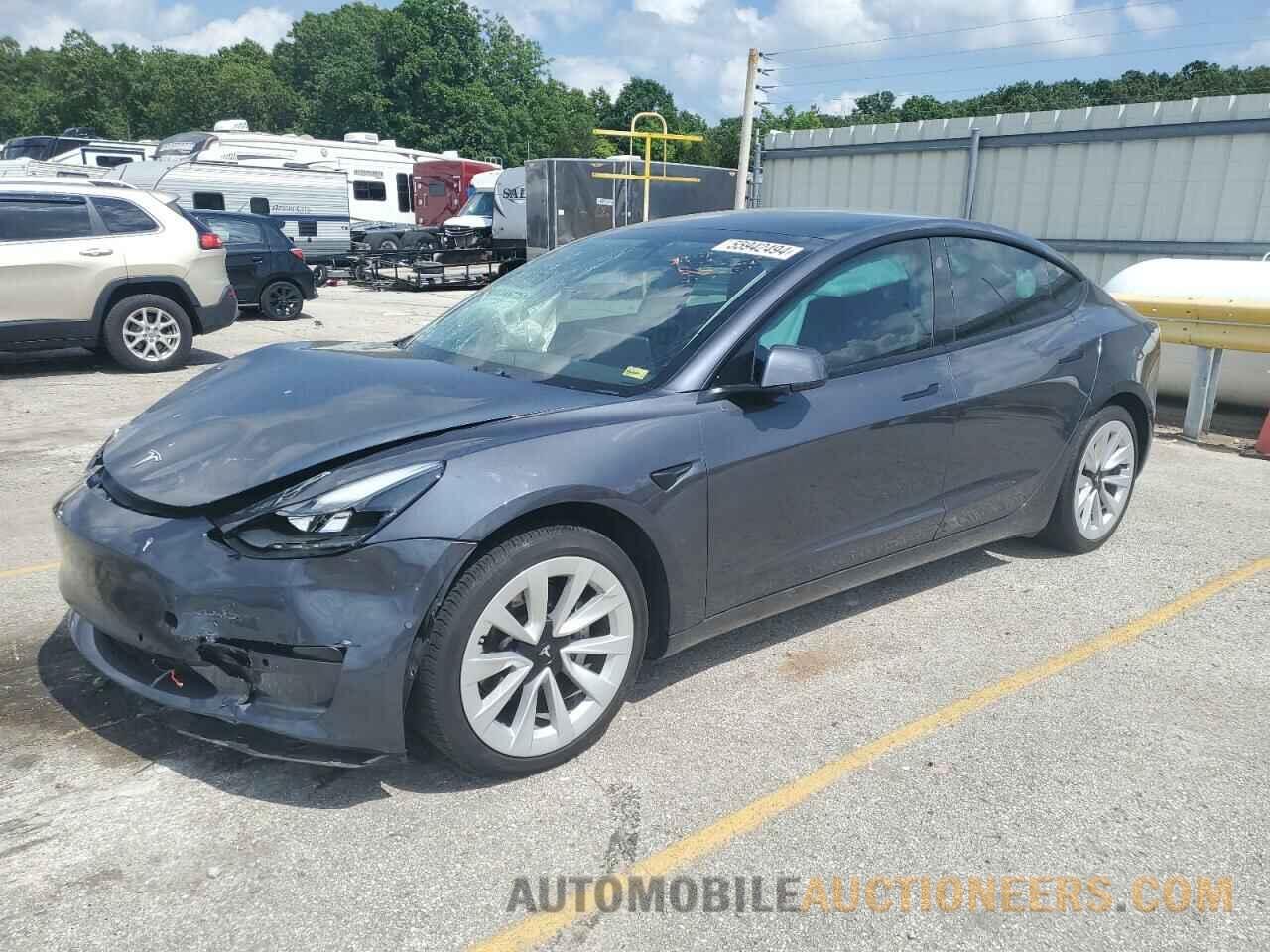 5YJ3E1EA2MF090667 TESLA MODEL 3 2021