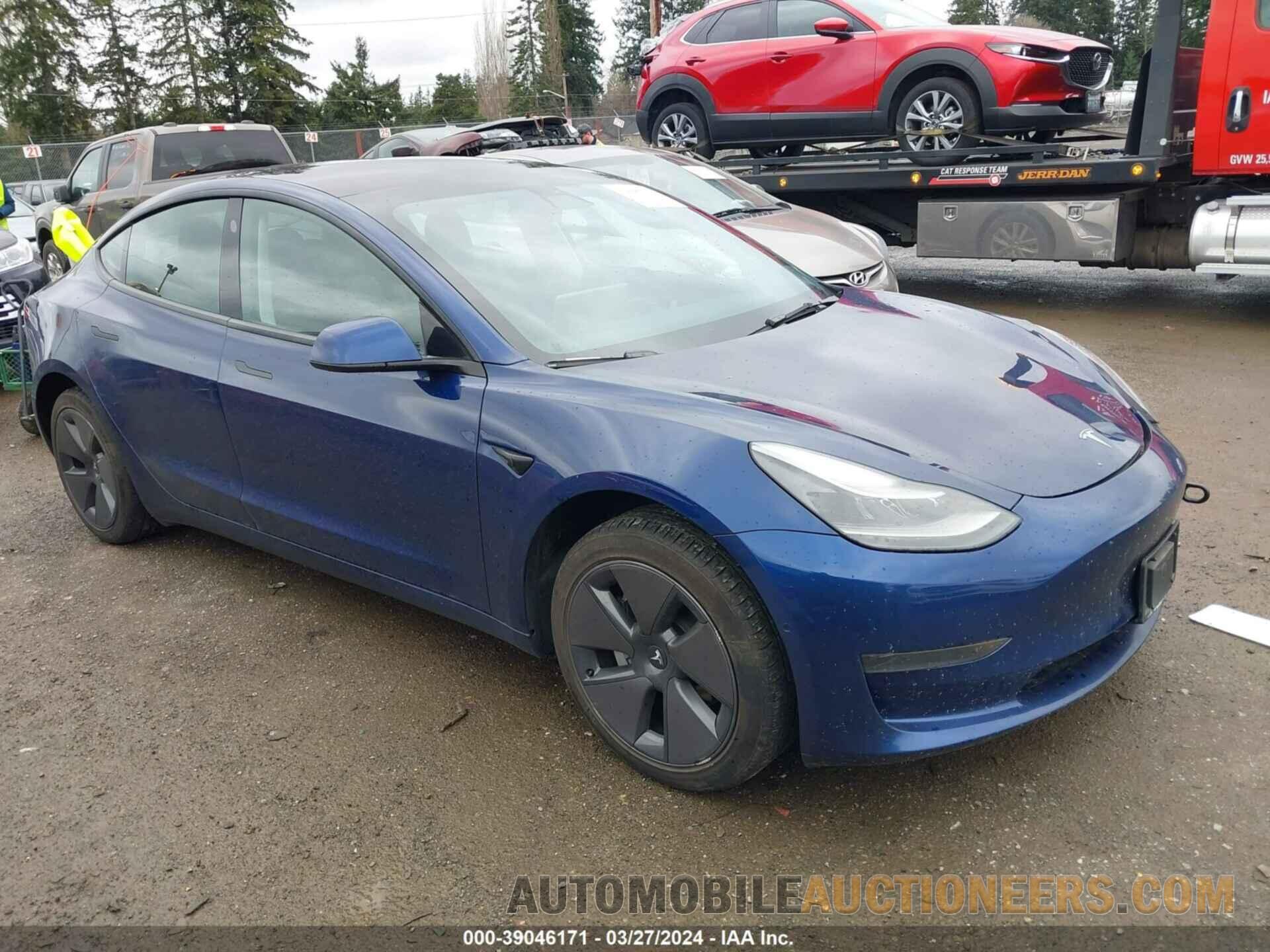 5YJ3E1EA2MF091785 TESLA MODEL 3 2021