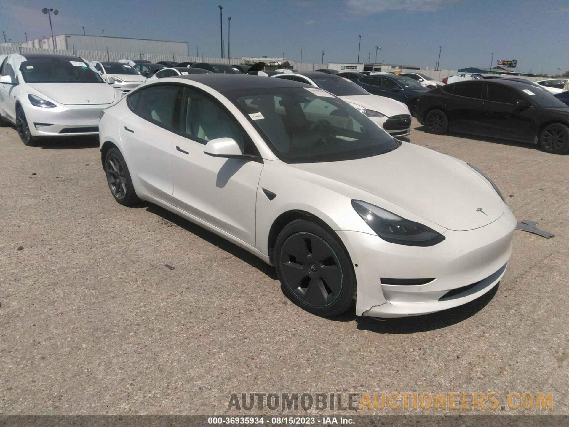 5YJ3E1EA2MF092192 TESLA MODEL 3 2021