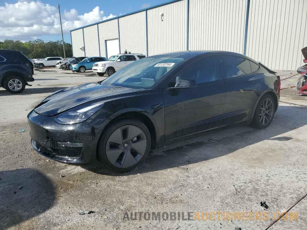 5YJ3E1EA2MF093844 TESLA MODEL 3 2021