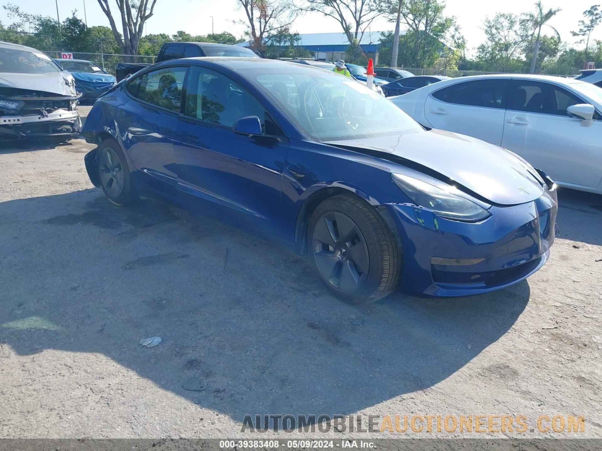 5YJ3E1EA2MF094055 TESLA MODEL 3 2021