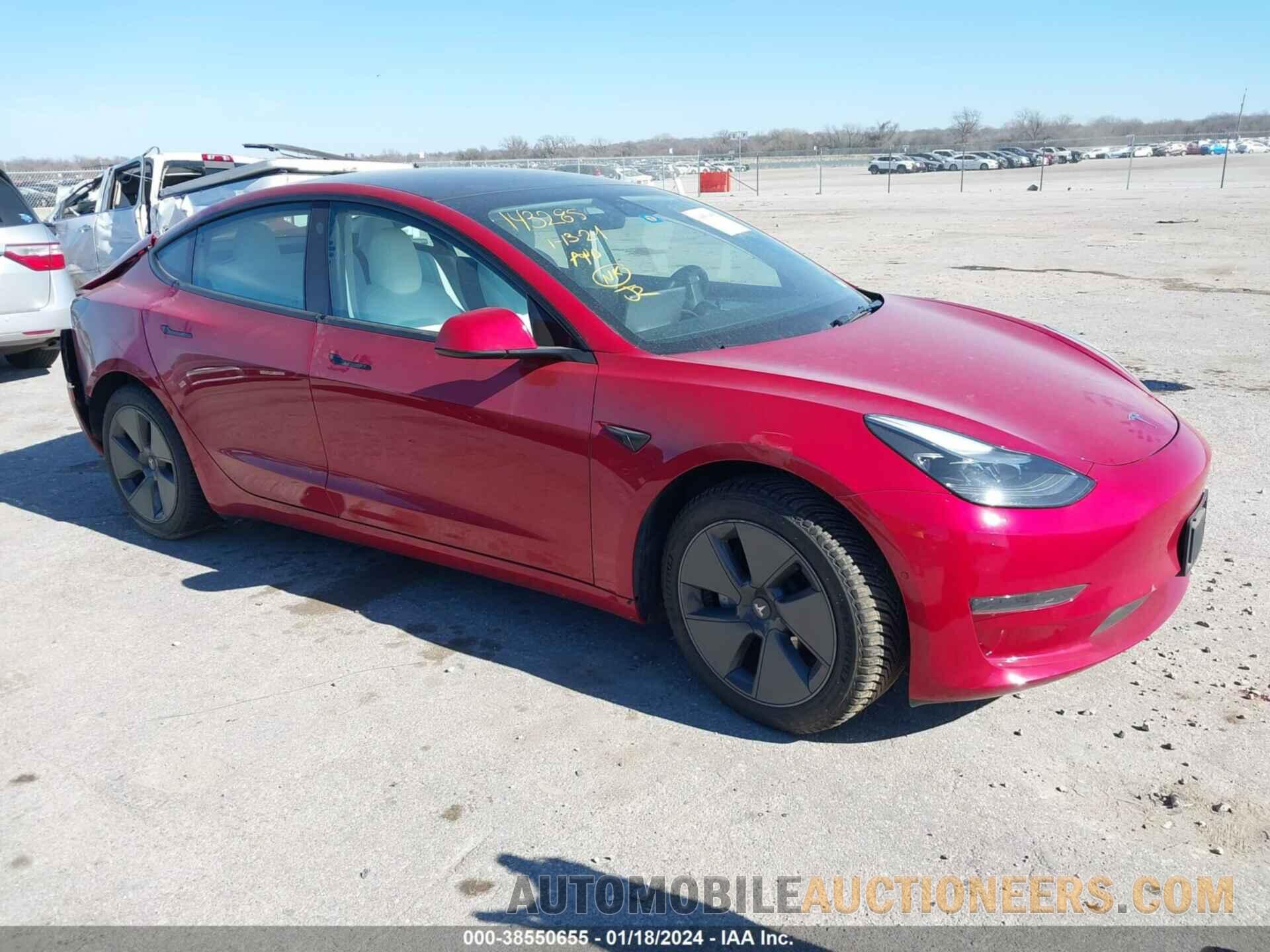 5YJ3E1EA2MF097361 TESLA MODEL 3 2021